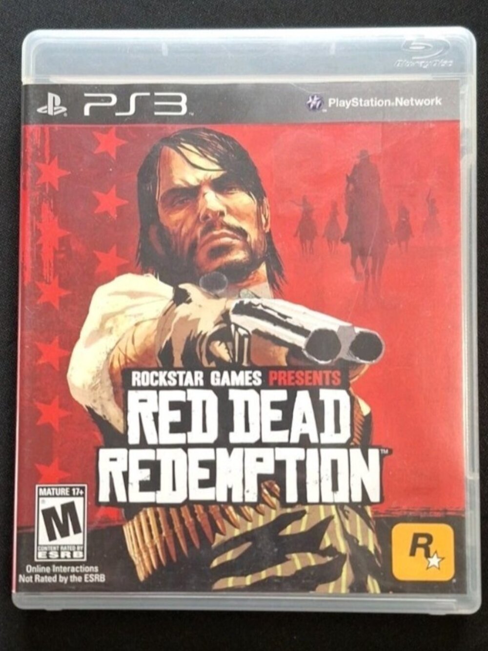 RED DEAD REDEMPTION - Sony PlayStation 3 USED GAME PS3 MANUAL AND MAP
